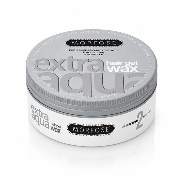 Morfose Extra Aqua Hair Gel Wax 150 ml – Vattenbaserat Hårvax Hold 2