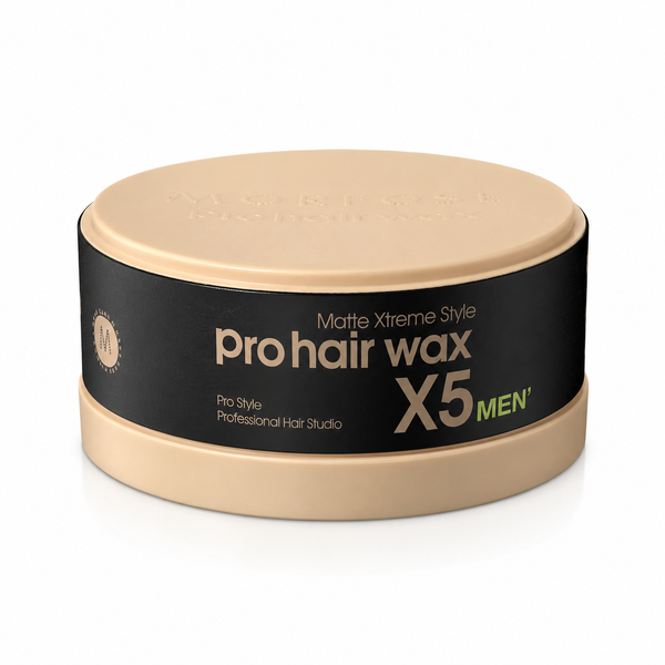 Morfose Pro Hair Wax X5 Matte 150 ml – Vattenbaserat Hårvax med Stark Stadga