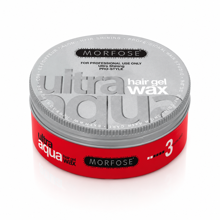 Morfose Ultra Aqua Hair Gel Wax 150 ml – Vattenbaserat Hårvax Ultra Shine