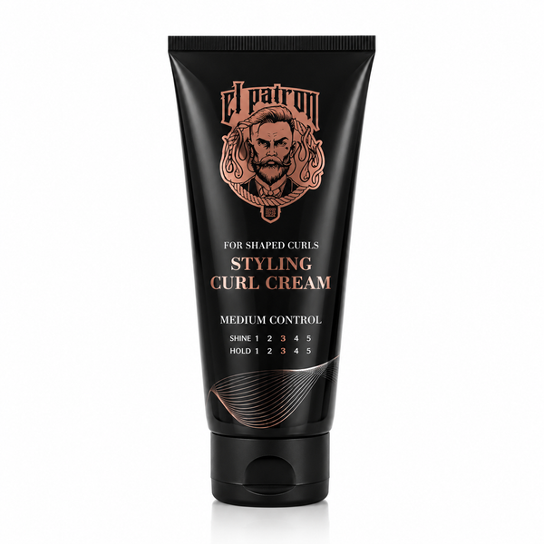 El Patron Styling Curl Cream 200 ml – Lockkräm för Lockigt & Vågigt Hår