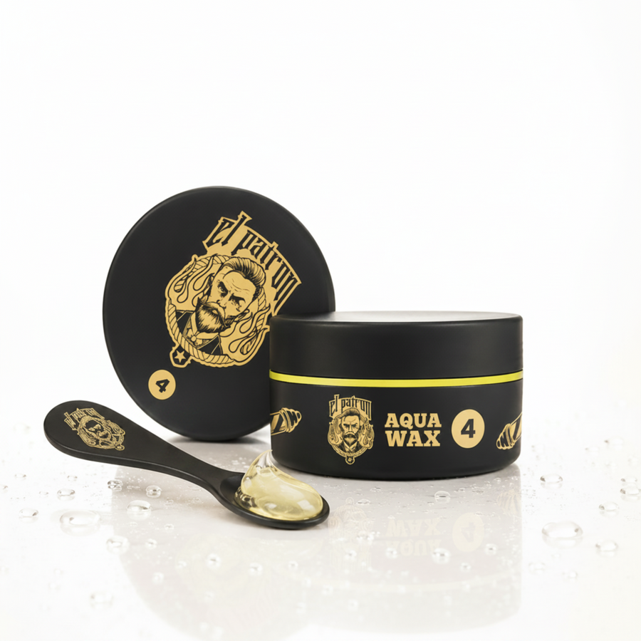EL PATRON Aqua Wax 4 – Vattenbaserat Hårvax med Stark Fixering