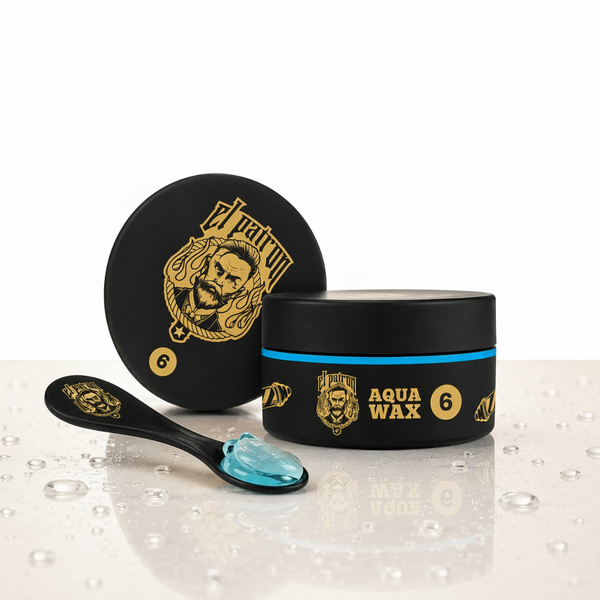 EL PATRON Aqua Wax 6 – Vattenbaserat Hårvax med Medium Fixering