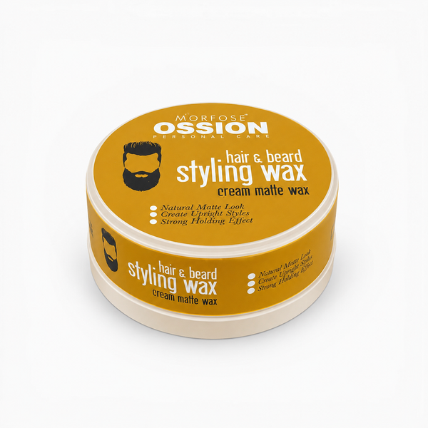 Morfose Ossion Hår- & Skäggvax 150 ml – Matt Finish & Stark Stadga
