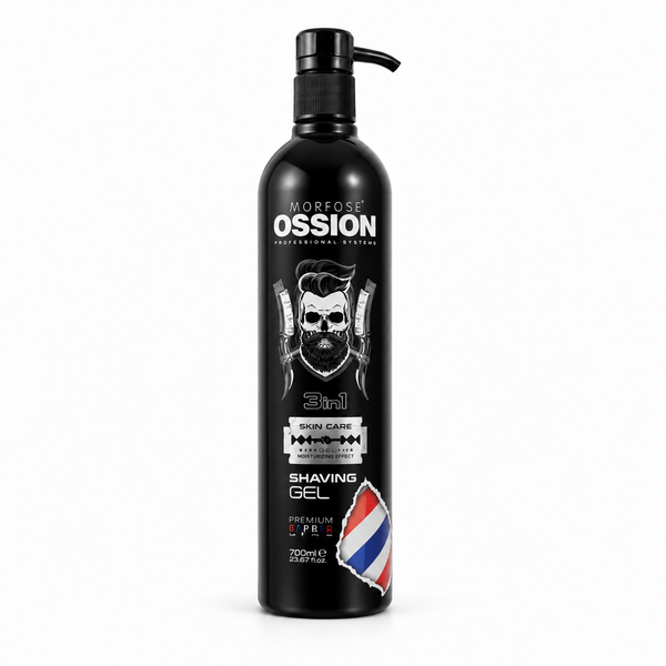 Morfose Ossion PB Shaving Gel 700 ml – Rakgel med Ricinolja