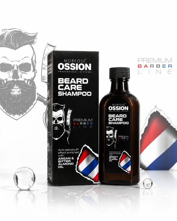 Ossion Beard Care Shampoo 100 ml – Skäggschampo mot Mjäll & Torrt Skägg