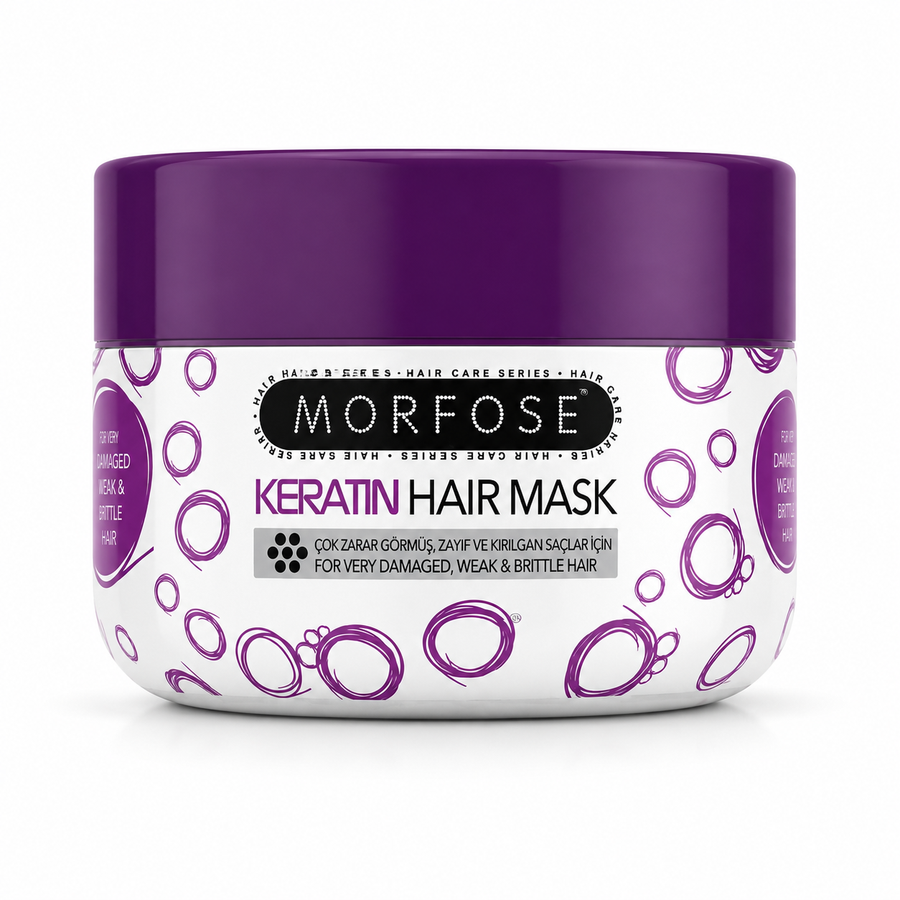 Morfose Keratin Hair Mask 250 ml – För skadat & slitet hår