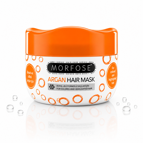 Morfose Argan Hair Mask 250 ml – Näring & glans för färgat hår