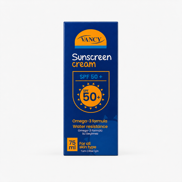 Vancy Sunscreen Cream SPF 50+ 75 ml