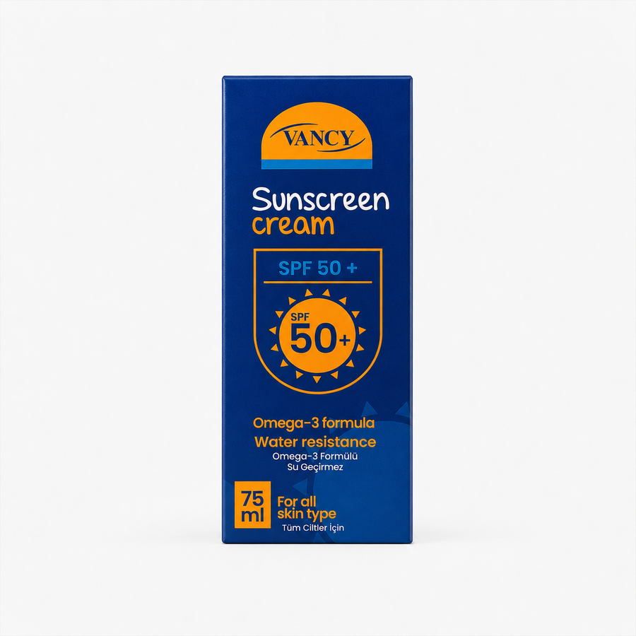 Vancy Sunscreen Cream SPF 50+ 75 ml