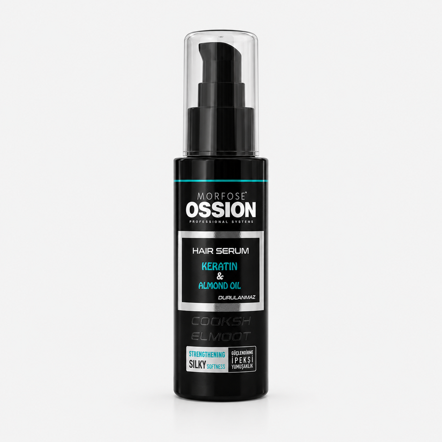 Morfose Ossion Keratin & Almond Oil Hair Serum 75 ml
