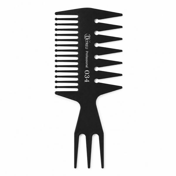 Detreu Professional Combi 034 – 3-i-1 Stylingkam för Frisörer
