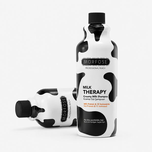 Morfose Milk Therapy Shampoo 1000 ml – Återfuktning & mjukhet för håret